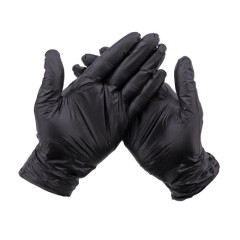 Wegwerp Handschoenen Zwart Eco Gloovy 100st. - Maat L